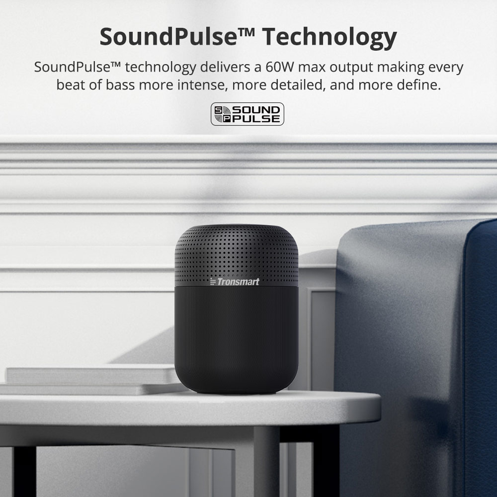 60W Bluetooth Speaker with Voice Assistant